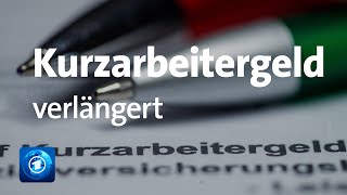 Kurzarbeitergeld und Überbrückungshilfen werden verlängert [upl. by Eiralc]