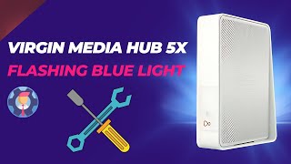 Virgin Media Hub 5x Flashing Blue Light Quick Fix Guide [upl. by Firahs567]