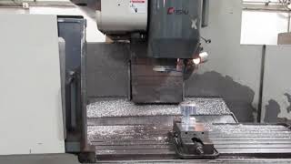 Enshu 650VX VMC with Yasnac i80 CNC ControlOnline Auction at Machinesusedcom [upl. by Ylluz]