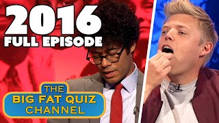 The Big Fat Quiz Of Everything 2016  FULL EPISODE [upl. by Papagena]