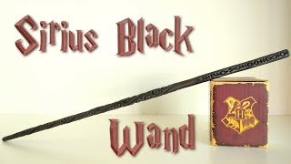 Sirius Black Wand DIY [upl. by Bradly740]