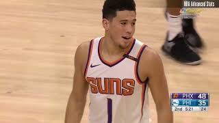 Devin Booker 46 points vs 76ers 1242017 [upl. by Lantz]