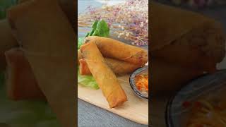 Teaser Fried Spring Rolls ปอเปี๊ยะทอด  Cook Thai with Mumu [upl. by Tavia]