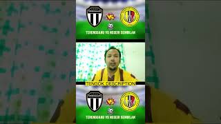 TERENGGANU VS NEGERI SEMBILAN LIVE 3072024 [upl. by Ecaroh]