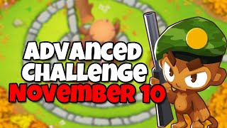 BTD6 Advanced Challenge  1 Tower By Dan  November 10 2023 [upl. by Animahs323]