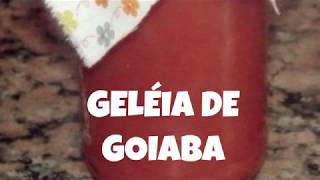 Receita de GELÉIA DE GOIABA [upl. by Sotsirhc]