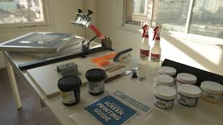 Screen Print Direct Screen Printing Starter Kit  All the products you need to start printing today [upl. by Rentsch]