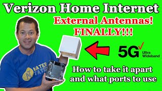 ✅ Disassembled Verizon 5G Home Internet New Cube Gateway  External Antenna  ARCXCI55AX [upl. by Adnarem152]