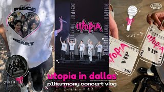 utopia in dallas  p1harmony concert vlog [upl. by Hussey]