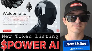 POWER AI  POWER AI TOKEN CRYPTO COIN HOW TO BUY MEXC GLOBAL POWERAI ETHEREUM BLOCKCHAIN UNISWAP [upl. by Asus]