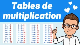 TABLES DE MULTIPLICATION de 1 à 10 ✅ Apprendre facilement  💪 [upl. by Spanos514]