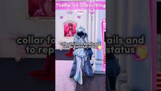 Ice queen with new items in dti dtiroblox dresstoimpress dresstoimpressroblox gameplay shorts [upl. by Kauffmann]