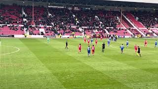 Swindon 12 Doncaster Rovers Swindon booed off at half time [upl. by Grekin]