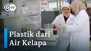 Bioplastik dari Limbah Air Kelapa Buatan Peneliti Perempuan Indonesia [upl. by Htebyram]