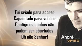 Habitar  AndrÃ© Oliveira  PLAYBACK COM LETRA [upl. by Paehpos203]