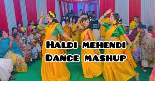 Best Friend wedding  Haldi Dance Performance  Best Friends Dance With Bride [upl. by Stucker]