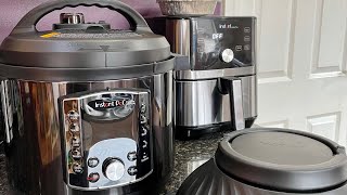 NEW to uk Instantpot Pro Crisp  Air fryer Unboxing and water test [upl. by Enitsed]