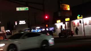 COMPTON CALIFORNIA MOST DANGEROUS HOODS AT NIGHT [upl. by Adnohsek358]