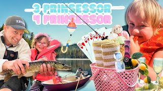 En helg i stugan🏕🎣🛶  3prinsessor VLOGG [upl. by Placia]