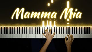 Mamma Mia  ABBA  Piano Cover with PIANO SHEET [upl. by Assetan493]