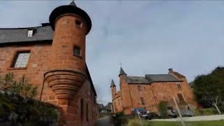 Collonges la rouge un des plus beau villages de France en Corrèze [upl. by Cirre]