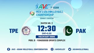 Pakistan VS Chinese Taipei  1st Asian Mens U16 Volleyball Championship [upl. by Files]