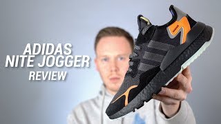 Adidas Nite Jogger Review amp On Feet [upl. by Yatnuhs]