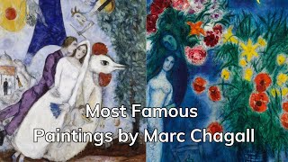 Most Famous Paintings by Marc Chagall [upl. by Weissman]