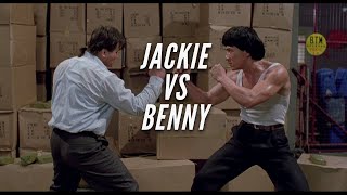 Jackie Chan vs Benny quotThe Jetquot Urquidez  Dragons Forever 1988 HD [upl. by Ternan]