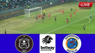 🔴 Now  Orlando Pirates vs Supersport United  Betway Premiership 202425  Full Match Streaming [upl. by Hsaka]