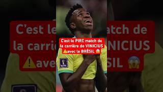 C’était un CAUCHEMAR 😱 football bresil vinicius realmadrid cartonrouge copaamerica penalty [upl. by Aisinoid350]