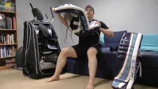 How to Breakin Hockey Goalie Equipment [upl. by Weslee]