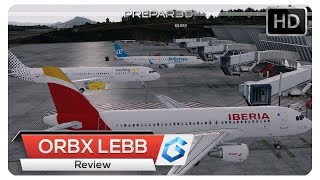 P3Dv4 ORBX Bilbao LEBB  Review [upl. by Fiore]