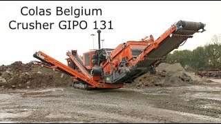 Crusher GIPO 131 for Colas Belgium [upl. by Obadias]