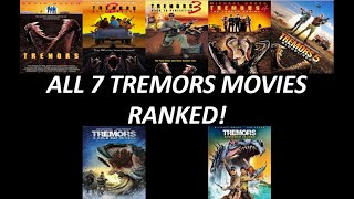 All 7 Tremors Movies Ranked Worst to Best W Tremors Shrieker Island [upl. by Assirem]