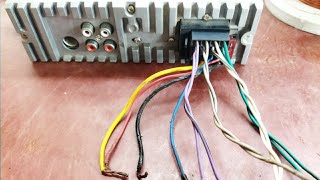 Car Stereo Wiring Explained In Detail USBMP3FMCar Stereo  आपने कार मे टेप की वाईरीग करना सीखे [upl. by Stella211]