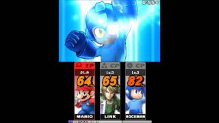 3DS スマブラ 体験版 ロックマン最後の切り札 Super Smash Bros for 3DS [upl. by Greene757]