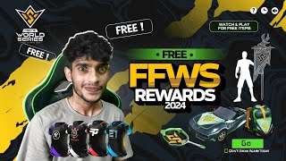 FFWS GRAND FINALS REWARDS 🇮🇳 Garena Free Fire [upl. by Ynnej]