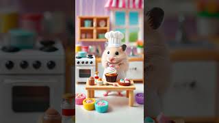 Cute Hammy Chef Day 🥰 🥰 shorts funny hamsters [upl. by Magel]