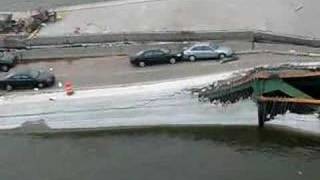 Bridge collapses in Minneapolis MN 01082007 [upl. by Ecinad]