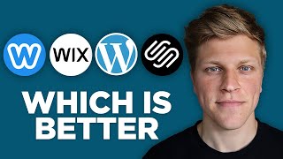 Weebly vs Wix vs Squarespace vs Wordpress Which is Better 2024 [upl. by Ecirb]