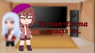 •Toman reacts•EmmaHina past life as EriTr×MhaGCNightmare Adda [upl. by Amaras]