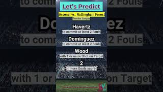 Arsenal vs Nottingham Forest Whats My Prediction [upl. by Faunia752]