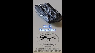 Black tourmaline also known as schorl is a striking and significant gemstone [upl. by Orenid904]