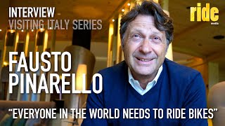 Interview with Fausto Pinarello bikes design style… and a successful life in the cycling industry [upl. by Paulina]