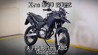 A PRIMEIRA XRE 300 ABS 2022 CHEGOU AQUI NA LOJA CINZA METÁLICA [upl. by Cedric]