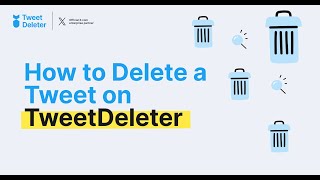 How to delete tweets on TweetDeleter [upl. by Crispa]