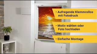 Coole Klemmrollos  Individuell  Leicht zu montieren  Günstig [upl. by Jillana]