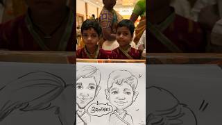 Vijayawada caricaturist artist drawing caricaturista sketch art funny faceart [upl. by Siegfried579]