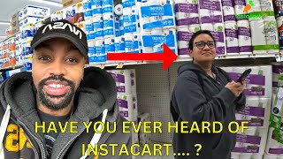 Asking Strangers If They Use Instacart [upl. by Nueovas]